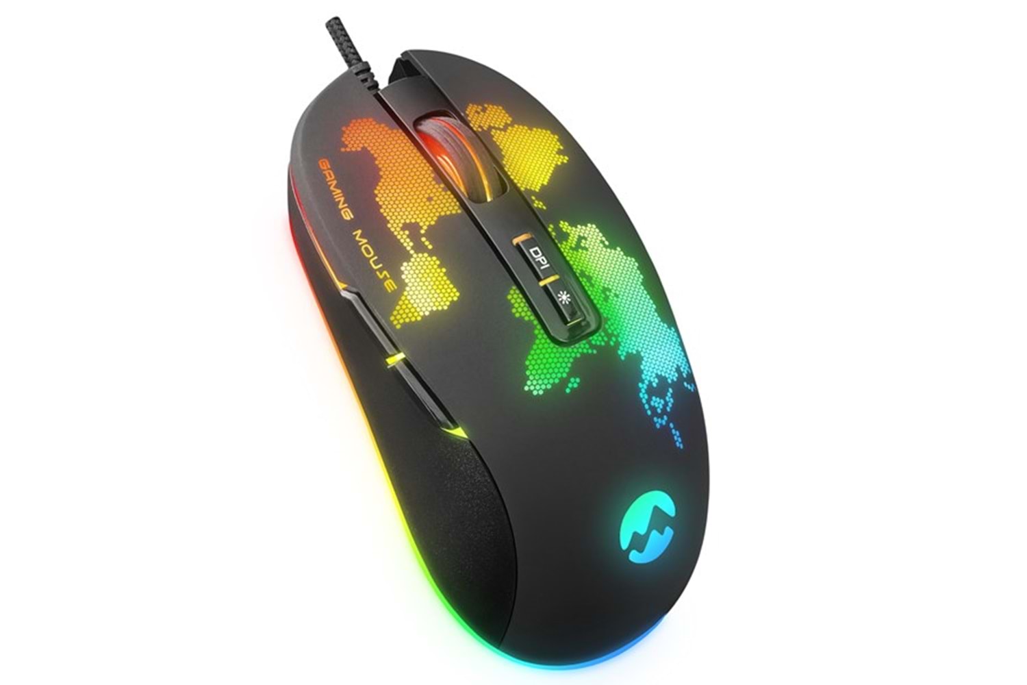 EVEREST GX69 JAVELIN Usb Siyah RGB Ledli 7D Optik Gaming Oyuncu Mouse