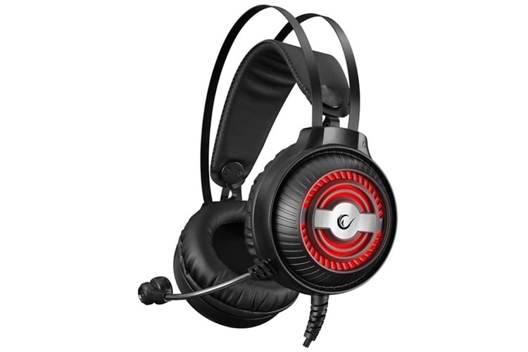 Rampage RM-K29 THUNDER Siyah 3,5mm + USB Bağlantı Mikrofonlu Oyuncu Kulaklığı