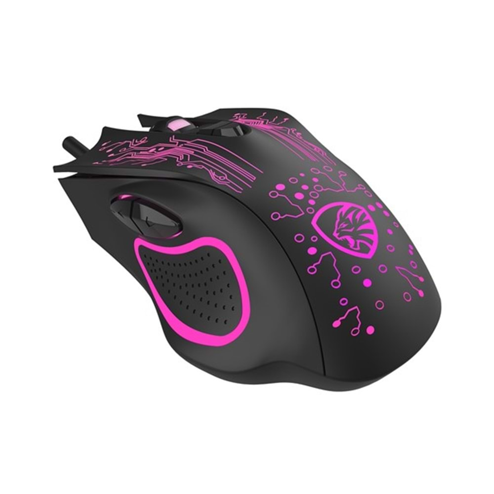 Hytech HY-X8 Eagle Siyah 320dpi Gaming Oyuncu Mouse