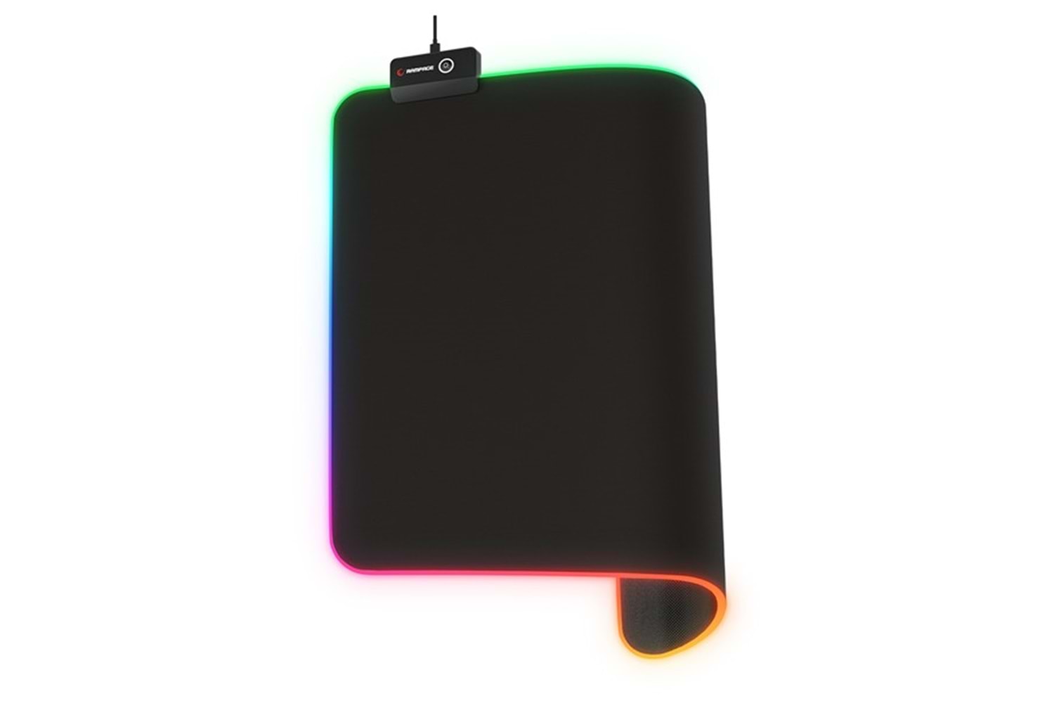 Rampage MP-21 Siyah 252*328*3mm RGB Ledli Gaming Mouse Pad