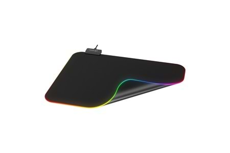 Rampage MP-21 Siyah 252*328*3mm RGB Ledli Gaming Mouse Pad