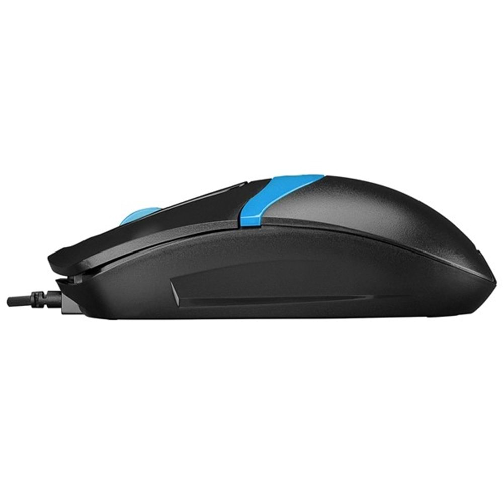 Everest SM-220 Usb Siyah/Mavi 1200dpi 3D Optik Kablolu Mouse