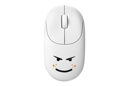 Everest SM-26 FASHION 2.4Ghz Beyaz Kabartmalı Kablosuz Mouse