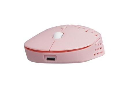 Altec Lansing ALBM7422 Pembe 2.4GHz Şarj Edilebilir Tek Renkli 1600DPI Optik Kablosuz Mouse