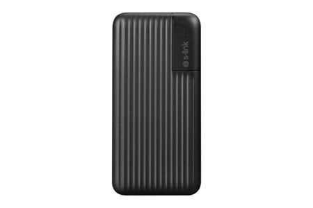 S-LINK G101 10000mAh 2*USB+1*Micro+1*Type-C Siyah Taşınabilir Pil Şarj Cihazı Powerbank