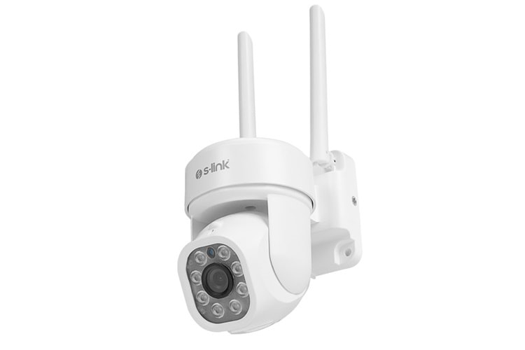 S-link SL-PTZ03 3MP Lens 2.8 mm Hareket algılamalı Smart TF Kart Dual Band Wifi IP Kamera Tuya