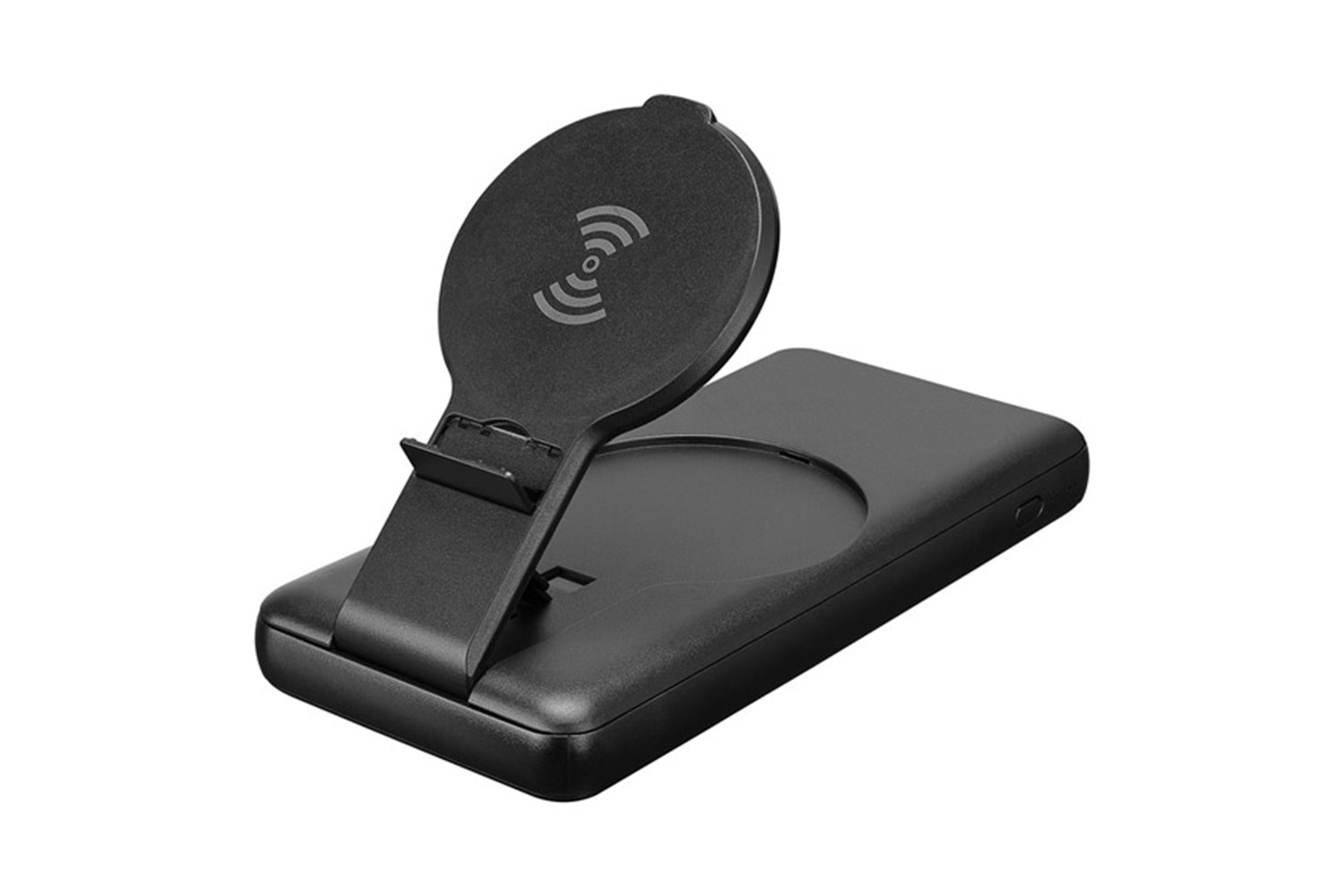 S-link P110 10000mAh PRM PD22.5W+QC3.0 Magsafe 15W Kablosuz Standlı Siyah Taşınabilir Pil Şarj Cihazı Powerbank
