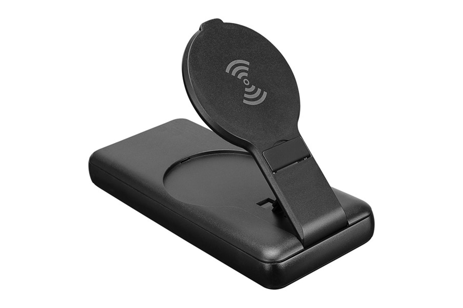 S-link P110 10000mAh PRM PD22.5W+QC3.0 Magsafe 15W Kablosuz Standlı Siyah Taşınabilir Pil Şarj Cihazı Powerbank