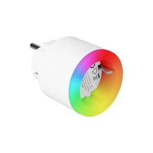 S-link SL-03 16A Akım Korumalı Akıllı Priz RGB Işıklı 2.4 G WIFI&BT TUYA Destekli