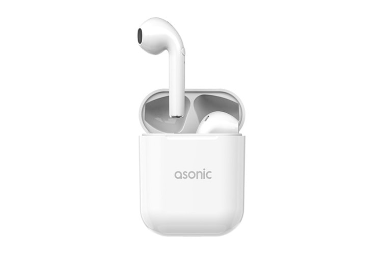 Asonic AS-TWS130 PRM Beyaz Mobil Telefon Uyumlu Bluetooth TWS AirPods Mikrofonlu Kulaklık