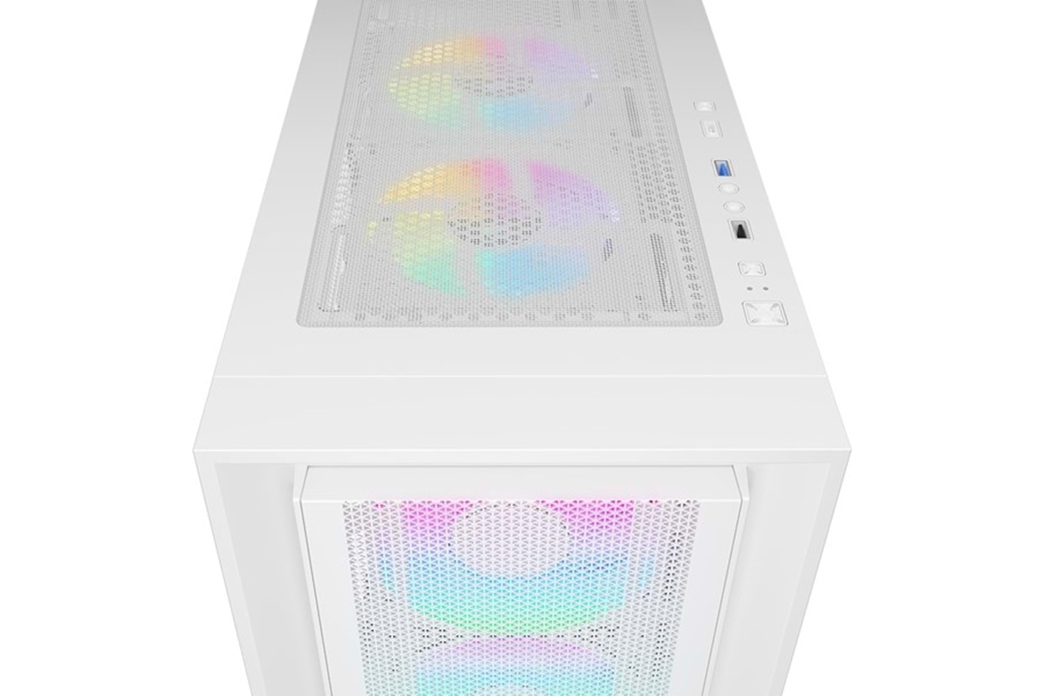 RAMPAGE 750W 80+ BRONZE VOYAGER 4-RGB FANLI GAMING MID-TOWER PC KASASI BEYAZ
