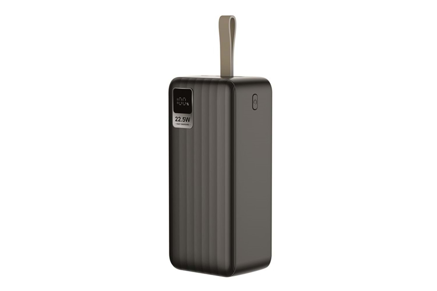 S-LINK G430 40000mAh Micro+Type-C+USB PD20W+QC3.0 18W Siyah LCD Taşınabilir Pil Şarj Cihazı Powerbank