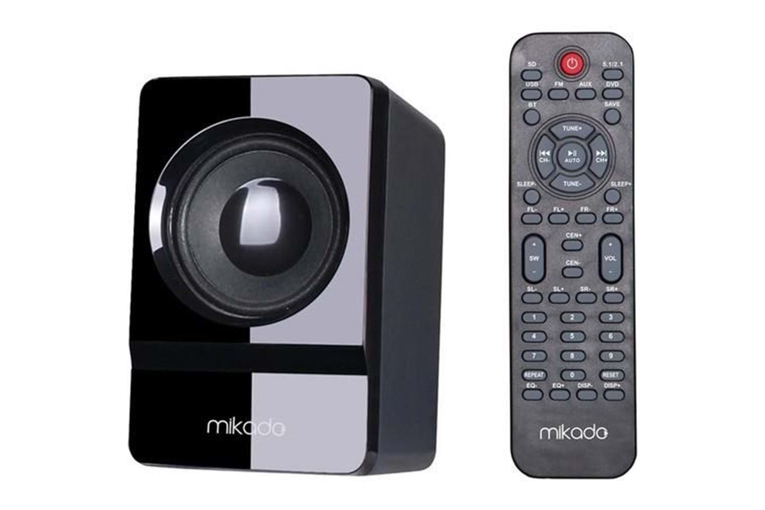 Mikado MD-581BT 5+1 Usb+SD+FM Destekli Multimedia Bluetooth Speaker