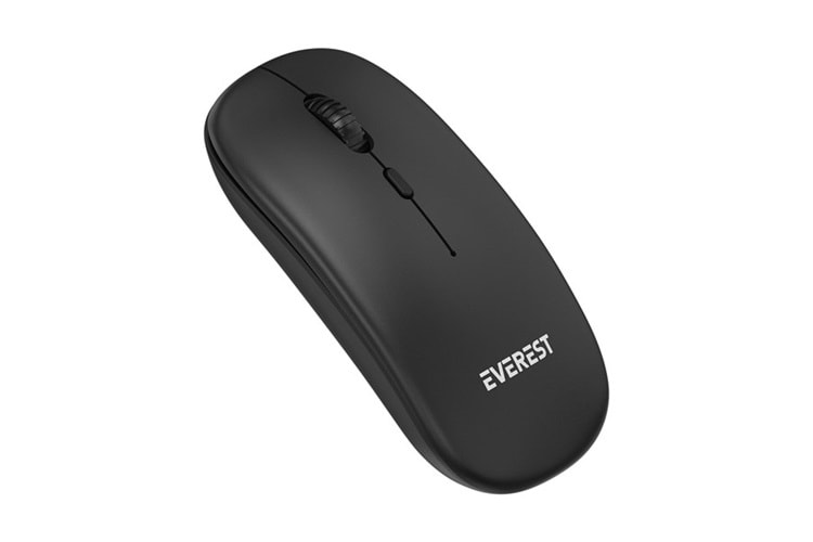 EVEREST SM-BT12 Siyah 2.4 ghz + Bluetooth Kablosuz Mouse