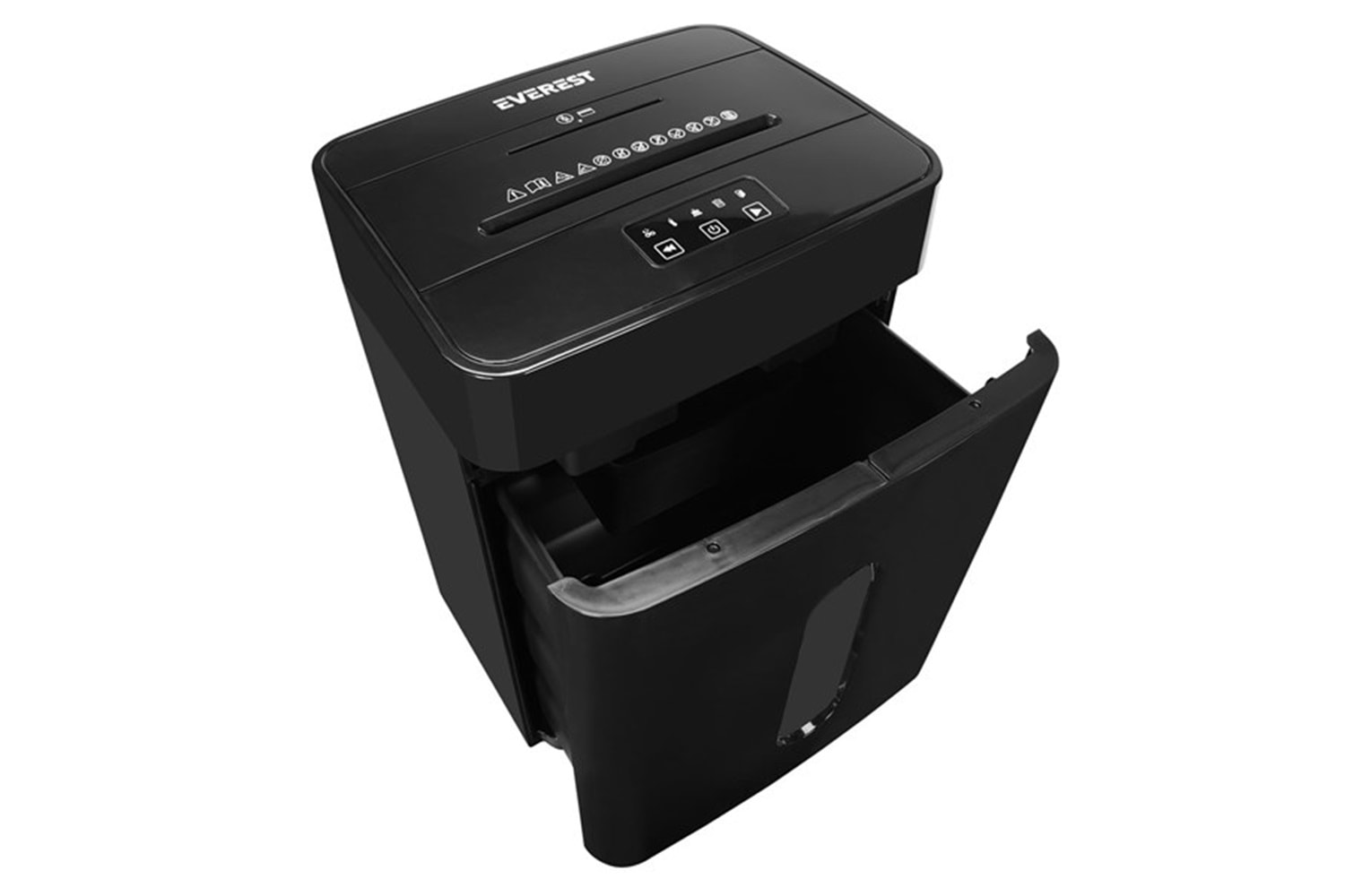 Everest JP-727C Çapraz Kesim 23L 42DB±3 Boyut 37.7*28.2*54 Siyah Sessiz Kağıt Kesme Makinesi