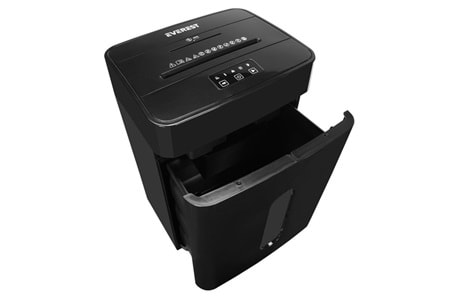 Everest JP-727C Çapraz Kesim 23L 42DB±3 Boyut 37.7*28.2*54 Siyah Sessiz Kağıt Kesme Makinesi