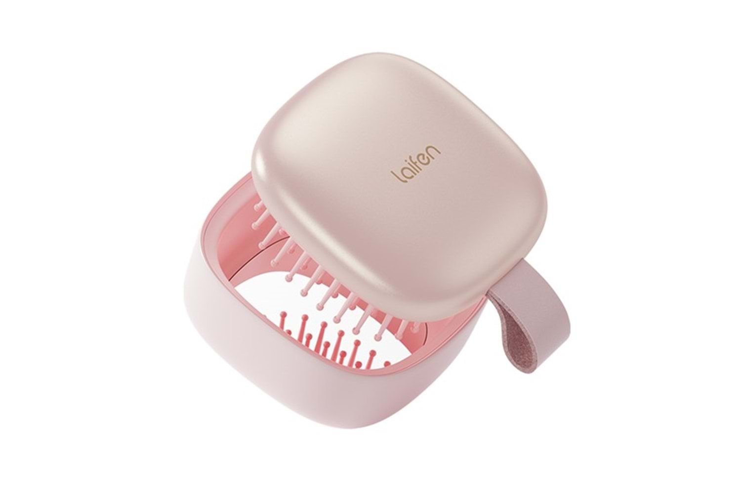 LAIFEN CUSHION Taşınabilir Pembe Hava Yastığı Tarağı/ Comb