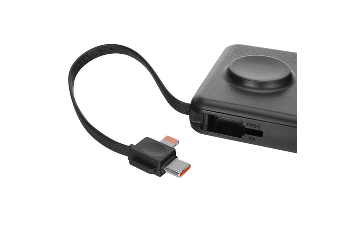 NCT PLUS OMI Series P10 10000mAh PD20W + QC3.0 18W 15W Magsafe + Watch Siyah LCD Taşınabilir Pil Şarj Cihazı Powerbank