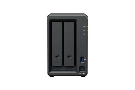 SYNOLOGY DS725 PLUS RYZEN 1600-16GB RAM- 2-diskli Nas Server (Disksiz)