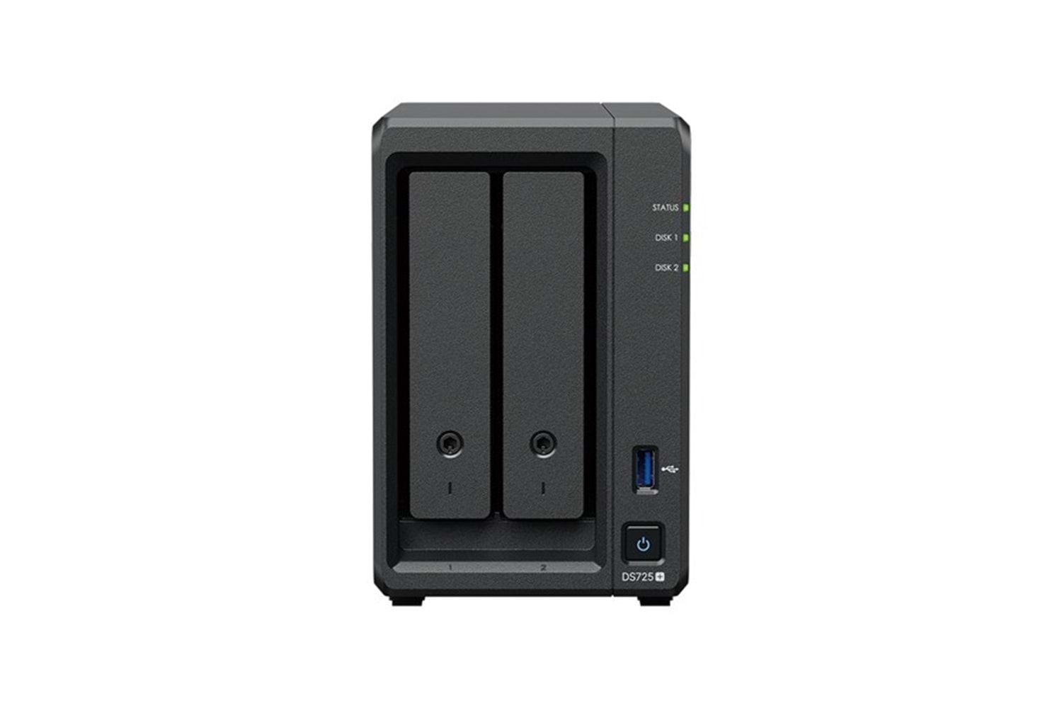 SYNOLOGY DS725 PLUS RYZEN 1600-32GB RAM- 2-diskli Nas Server (Disksiz)