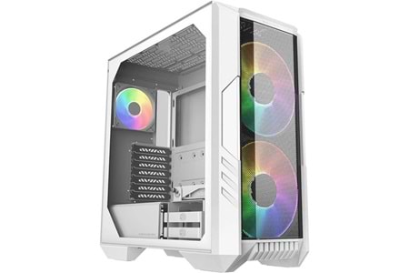 COOLERMASTER 1200W 80+ GOLD HAF500 TG H500-WGNN-S00 GAMING E-ATX PC KASASI BEYAZ