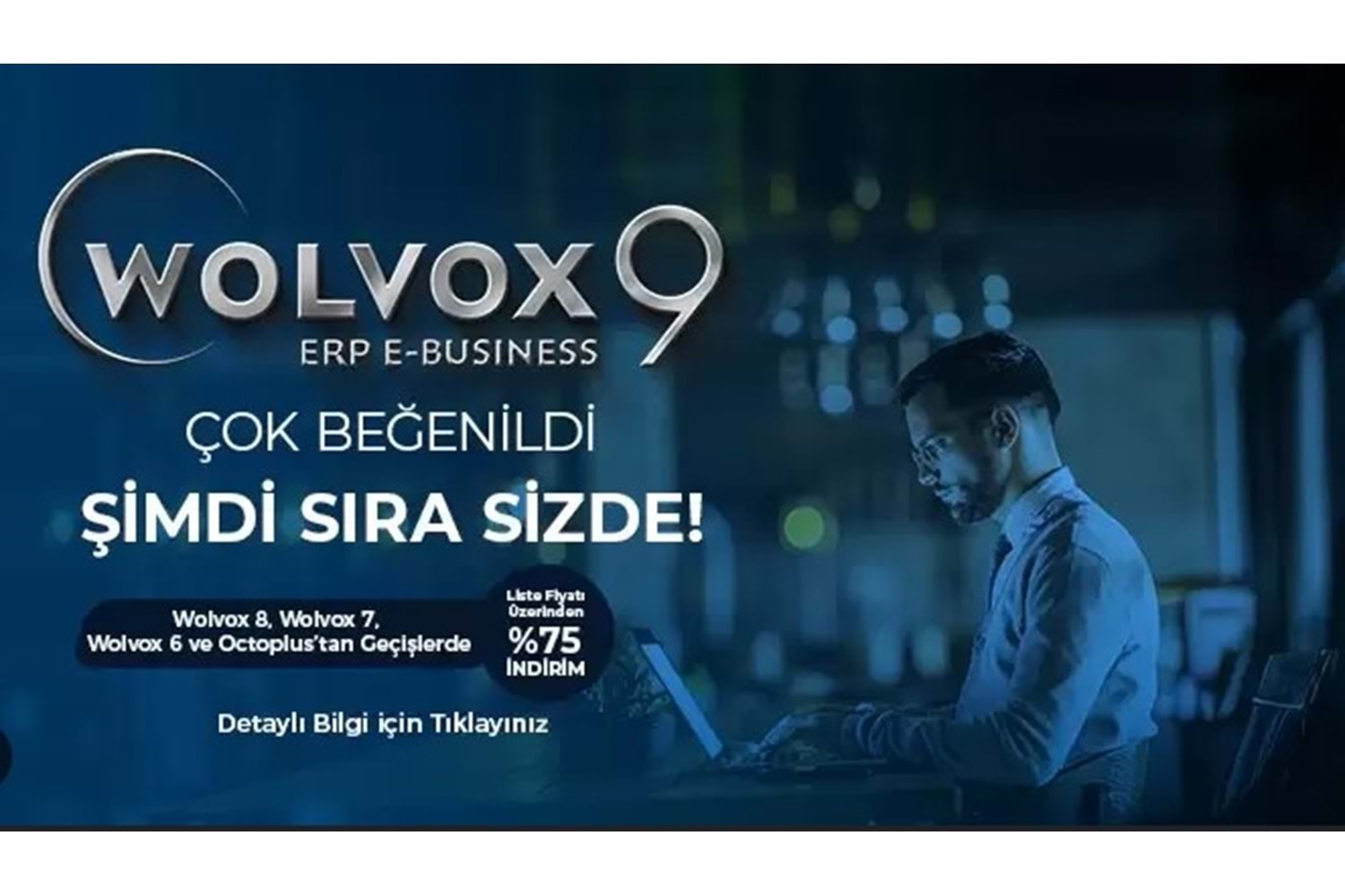 AKINSOFT WOLVOX 9 ERP PAKET 3 /1 KULLANICI